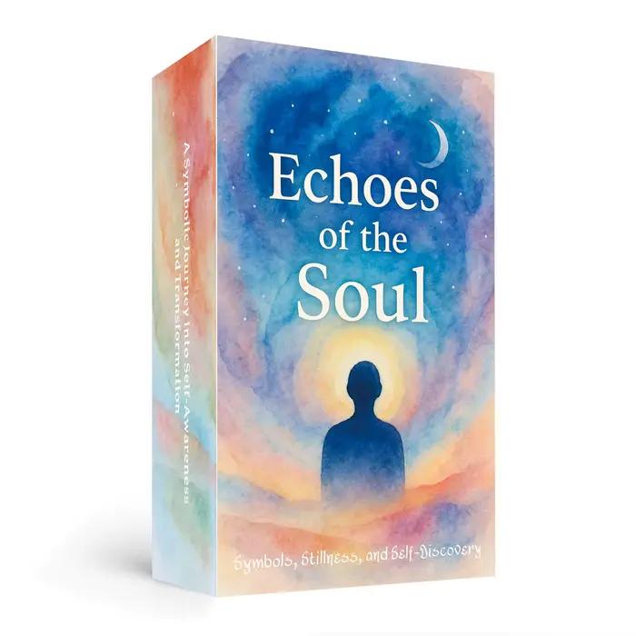 54 cartes Echoes Of The Soul Deck pour l'auto-discovery et la tranquilité, format 13 x 8 cm, parfait pour les 14 ans et plus, carte de divination spirituelle