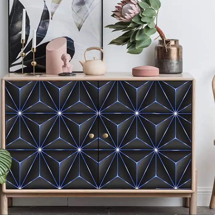 Papier peint 3D moderne auto-adhésif pour cuisine chambre salon études bureau commerce divertissement ménage résistant à l'eau moisissures feu occassions spéciales