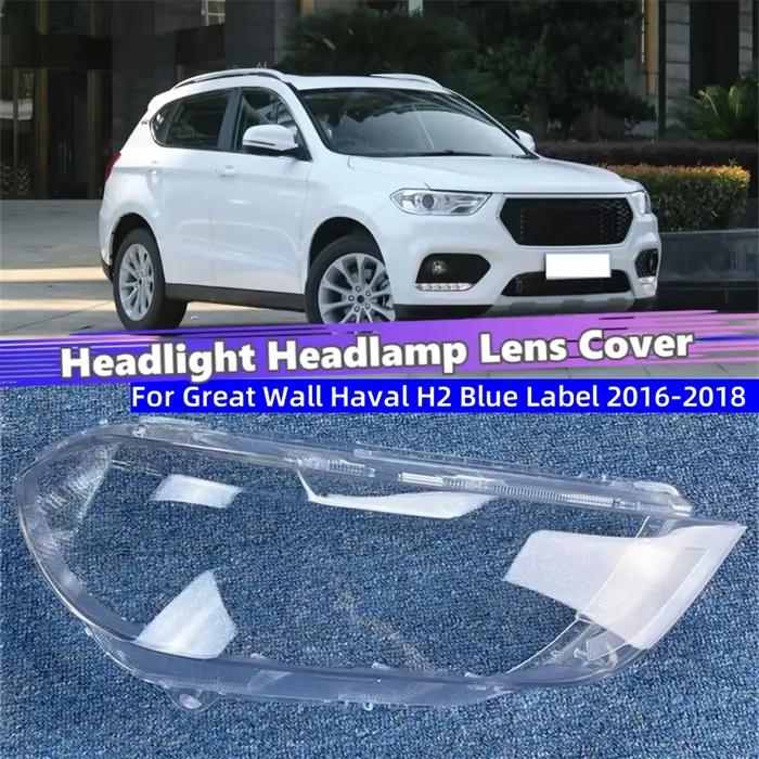 Pour Great Wall Haval H2 Blue Label 2016 2017 2018 accessoires de voiture produits boîtier Transparent lumières de voiture coque boîtier de phare