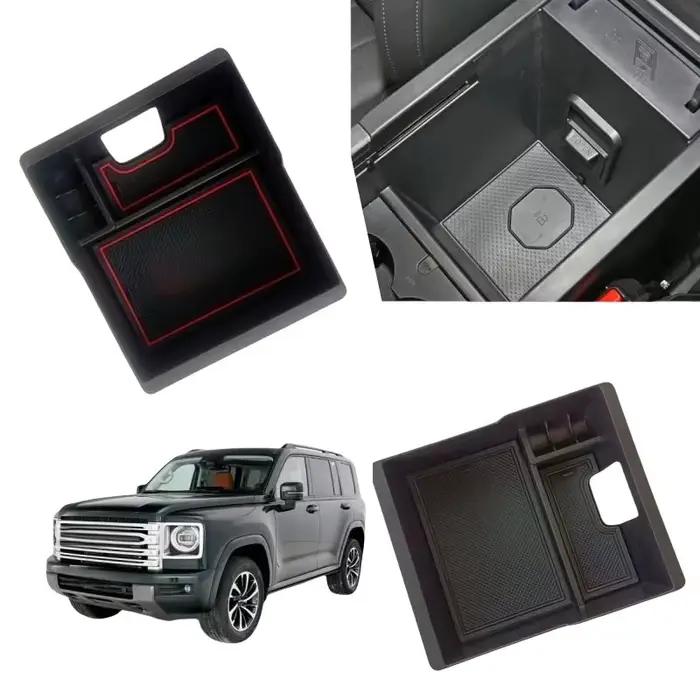 Boîte de rangement pour accoudoir de voiture, boîte de rangement pour Haval H9 2024 2025, compartiment de rangement central, boîte de rangement, accessoires de voiture
