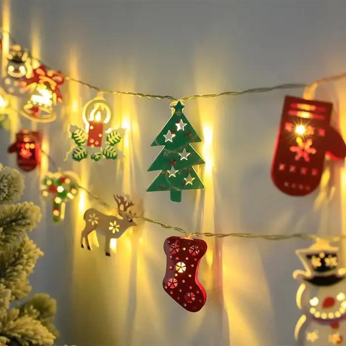 Guirxiété lumineuse LED dégradée à piles
