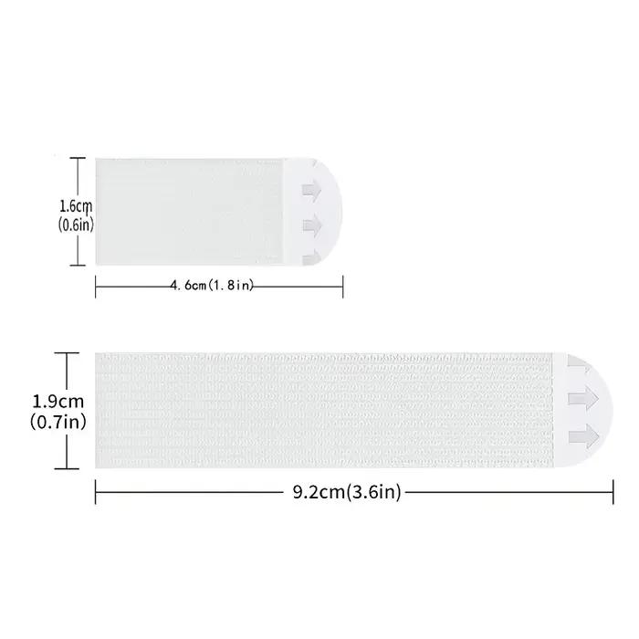 Bandes adhésives murales amovibles pour cadre photo sans dommages, pour décoration intérieure et évènements festifs 12/24 paires