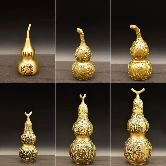 Ornements de gourde en cuivre
