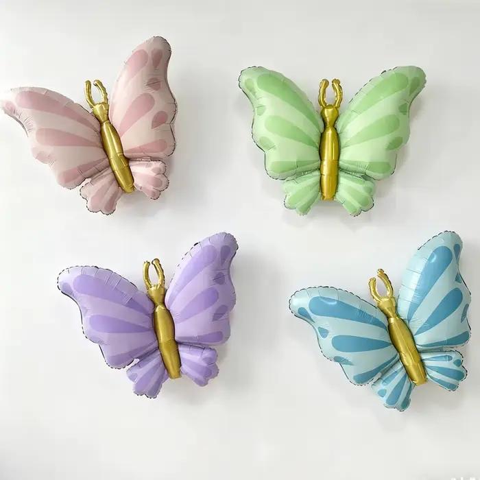 Ballons licorne, décoration de fête d'anniversaire licorne, ballons papillon, décoration d'anniversaire papillon, baby shower, décoration joyeux anniversaire
