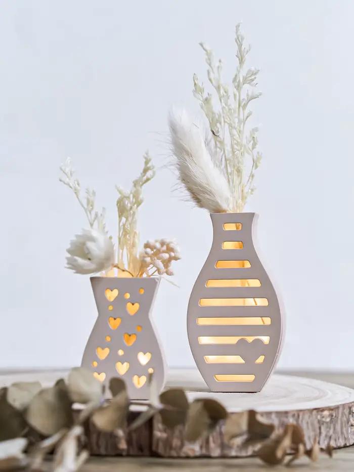 Mini Vase de fleurs séchées en Silicone