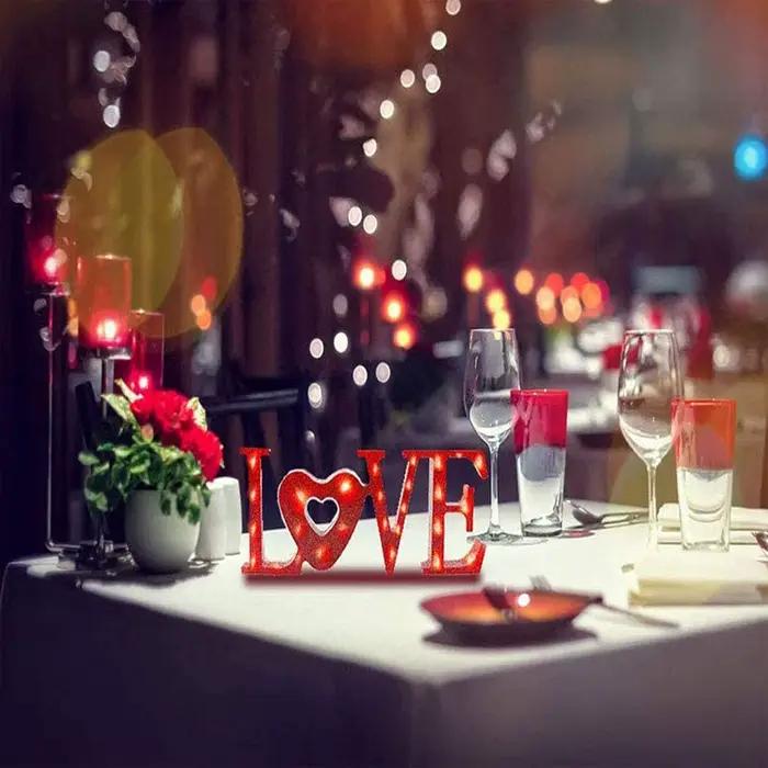 Moule d'ornements décoratifs d'amour romantique pour la saint-valentin, moule artisanal en résine époxy de haute qualité, fabrication de cadeaux faits à la main, moule en Silicone