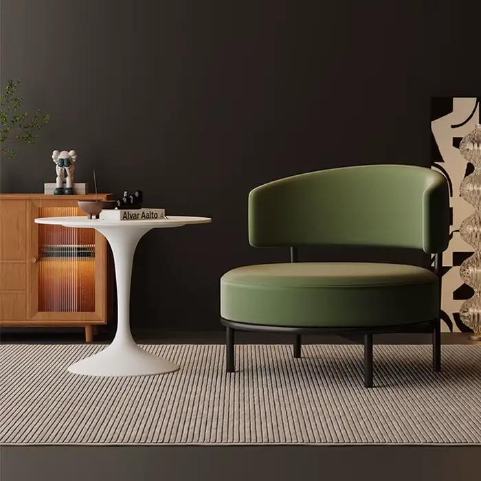 Fauteuils de salon vert Cuddle