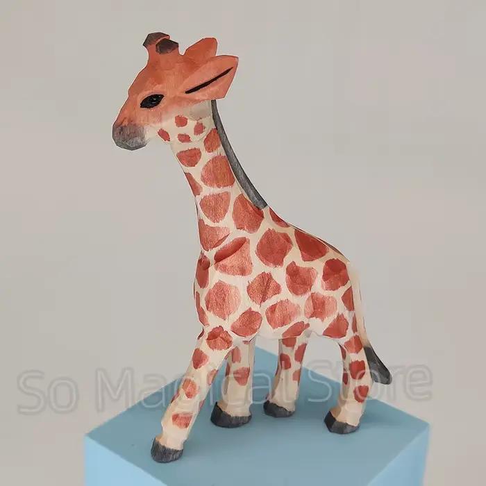 Décoration animale en bois faite à la main