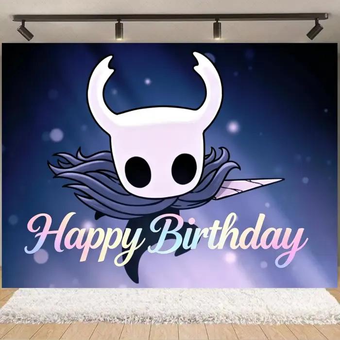 Décoration de fête d'anniversaire Hollow Knight