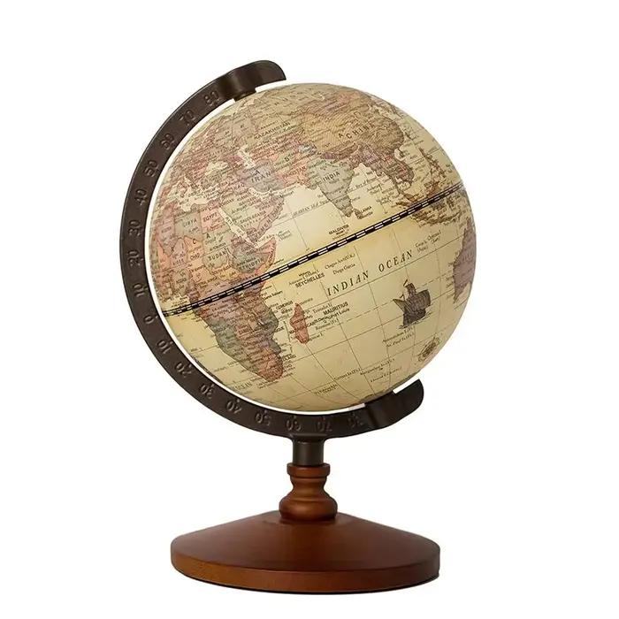 Globe terrestre Vintage de 5 pouces