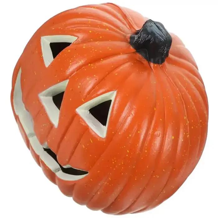 Lanterne décorative en forme de citrouille, 1 pièce, accessoires d'halloween, décoration de citrouille, lumière de citrouille, décoration extérieure d'halloween