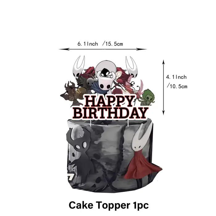 Décoration de fête d'anniversaire Hollow Knight