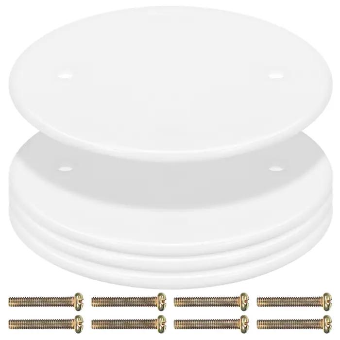 Plaque de couverture vierge de plafond rond