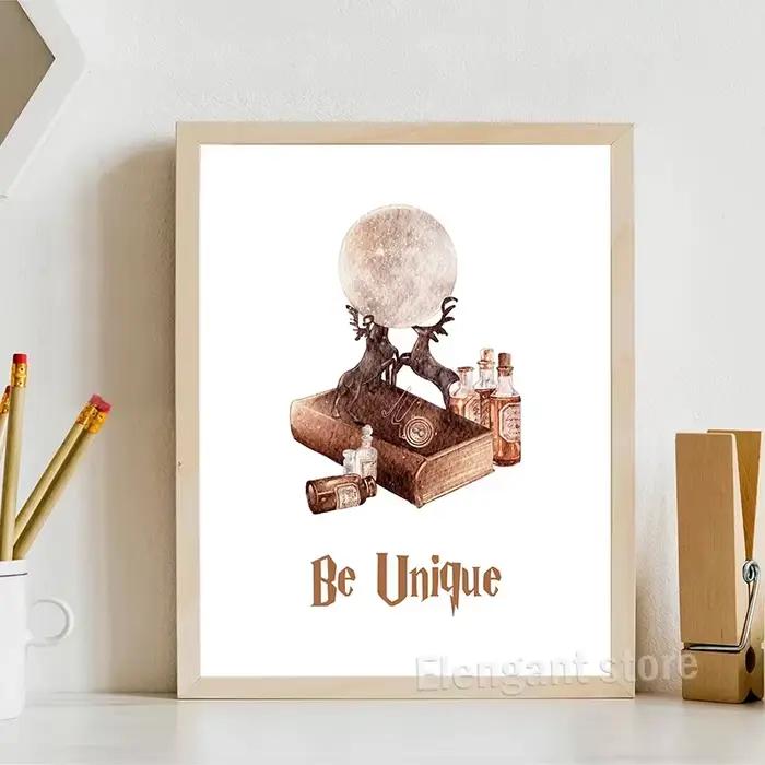 Affiches d'art Harry Potter : Livre magique