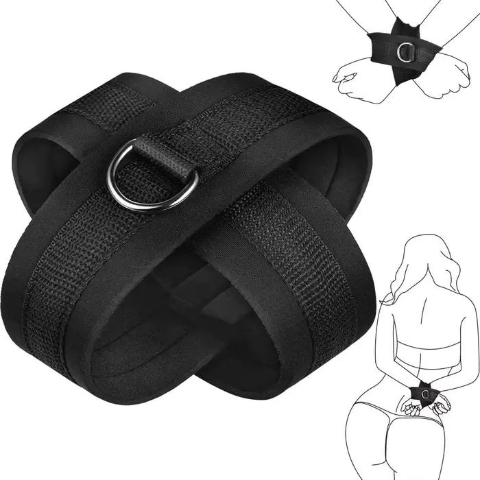 Brassard fétiche BDSM, contraintes, menottes de Bondage, manilles, accessoires érotiques, jouets sexuels d'esclave pour Couples, boutique de jeux pour adultes