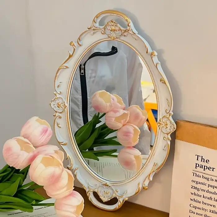 Miroir de maquillage décoratif