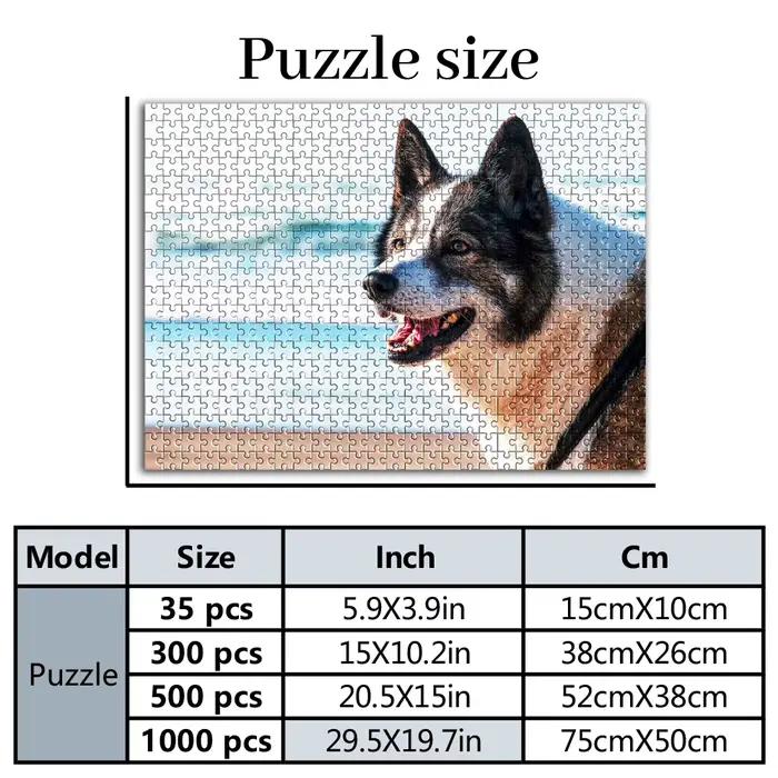 Puzzle personnalisé avec photo