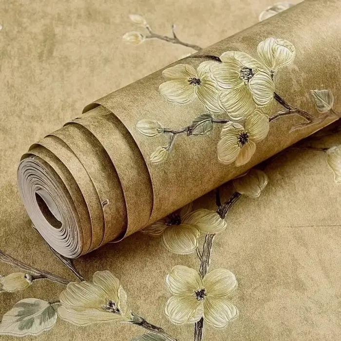Papier peint auto-adhésif Floral chaud pour chambre de fille