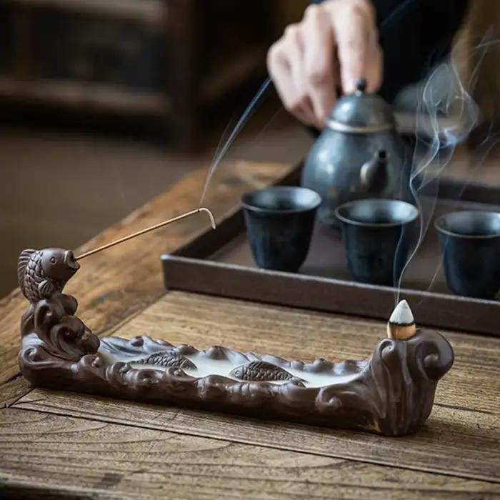 Bâton traditionnel en faïence