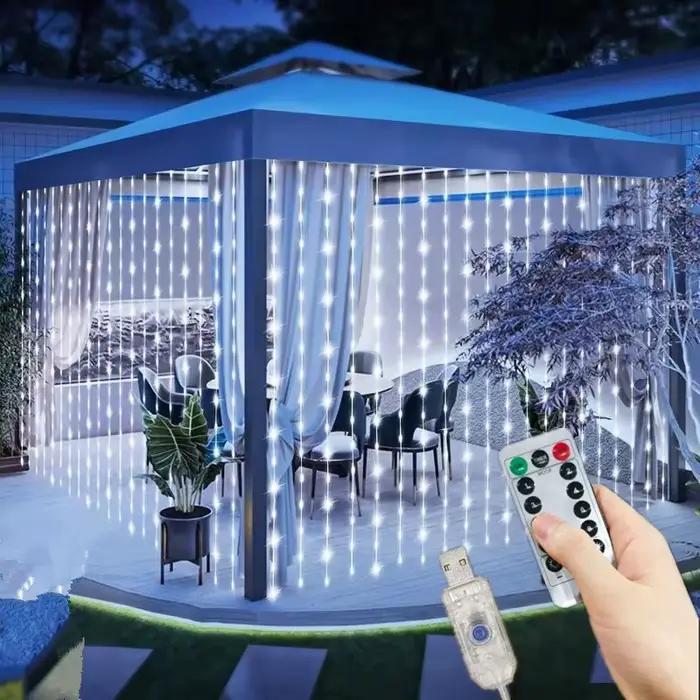 Guirlande lumineuse féerique LED pour jardin