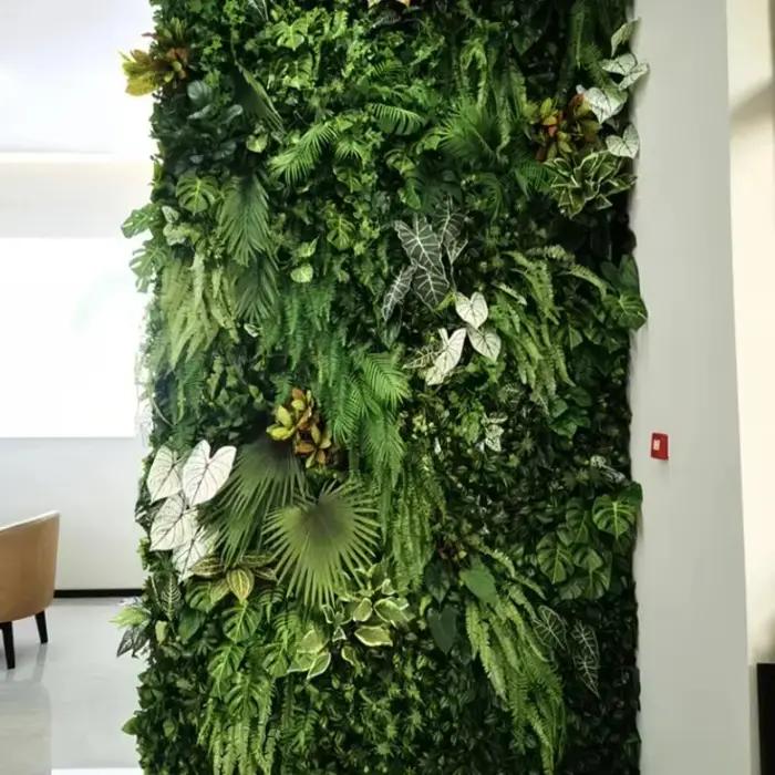 Oasis Verte Instantanée - Mur Artificiel Luxuriant - Idéal pour créer un espace privé dans votre balcon