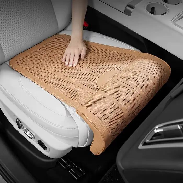 Coussin de siège de voiture avec support pour les jambes, housse de protection universelle pour siège, extension de repose-jambes, rembourrage pour soulager la fatigue, accessoires automobiles