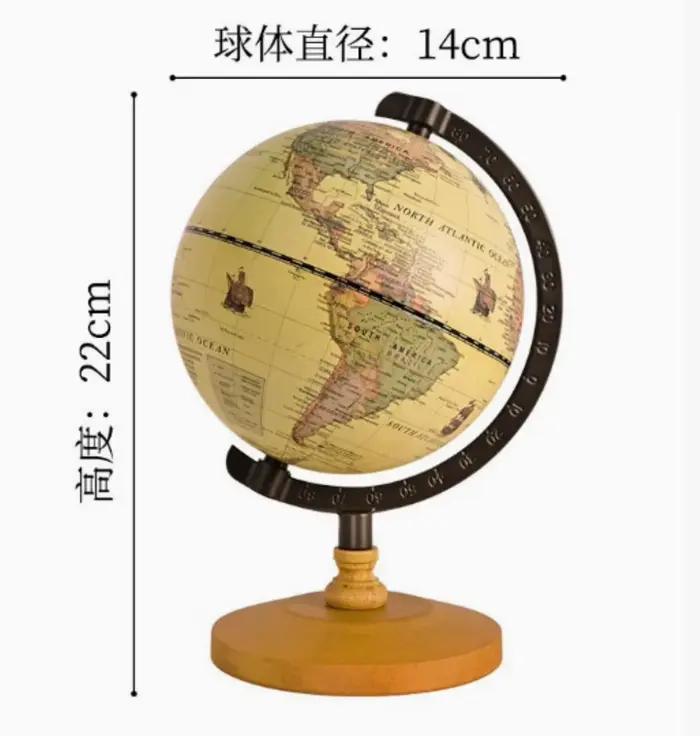 Globe terrestre vintage