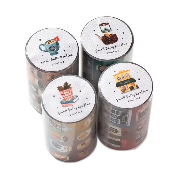 1 pièces/1lot rubans adhésifs décoratifs un peu de la vie quotidienne Scrapbooking papier pour bricolage Scrapbooking autocollants
