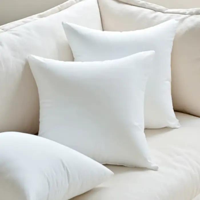 Insert d'oreiller blanc 50x50cm 45x45cm 30x50cm