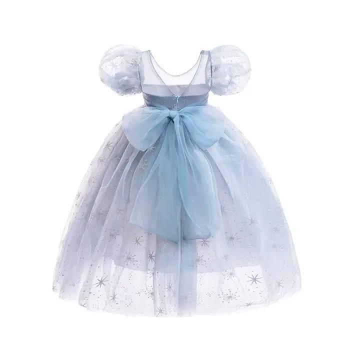 Costume d'été pour filles, robe en maille respirante à manches courtes pour enfants, pour fête formelle, cadeau d'anniversaire, Halloween, Cosplay