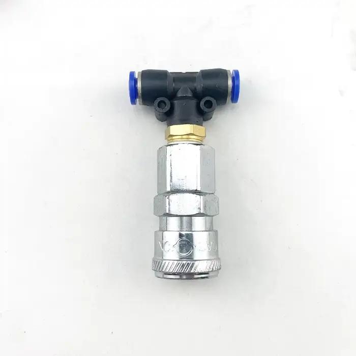 Connecteur de tuyau d'admission précieux pour stockage d'air de camion, vanne à intervalles de gaz, souffleur de poussière pneumatique, souffleur allergique