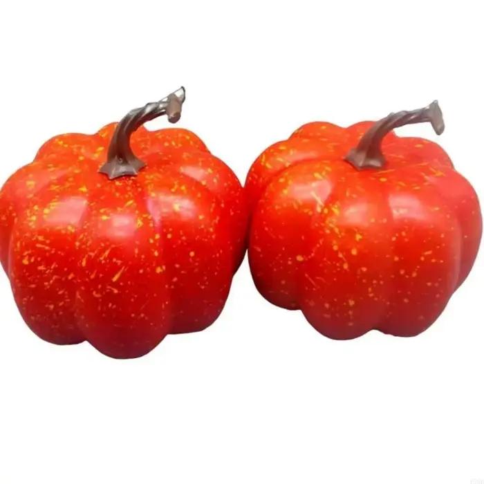 Citrouille d'halloween pour Thanksgiving festif, embellissements manteau d'halloween, petites citrouilles décoration Y5GB