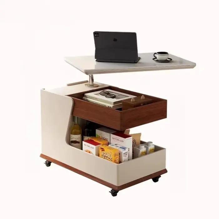 Roulettes De rangement Table basse ornements affichage rotation Glam