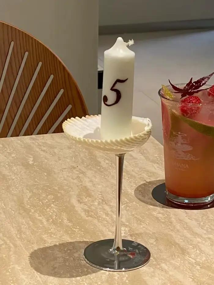 Rétro créatif naturel coquille de conque grande tasse à la main Art déco Cocktail