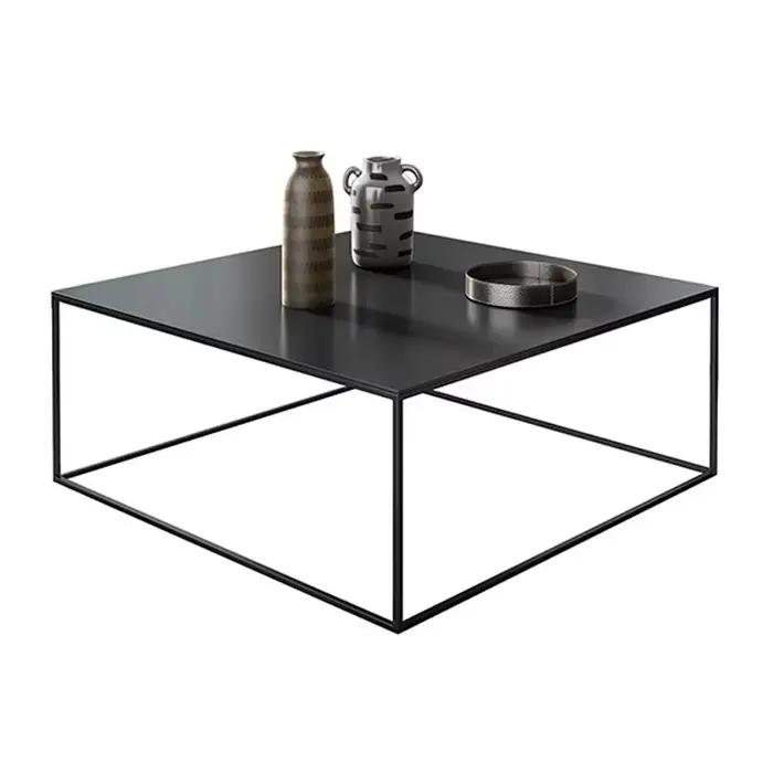 Petite table basse en métal meuble créatif