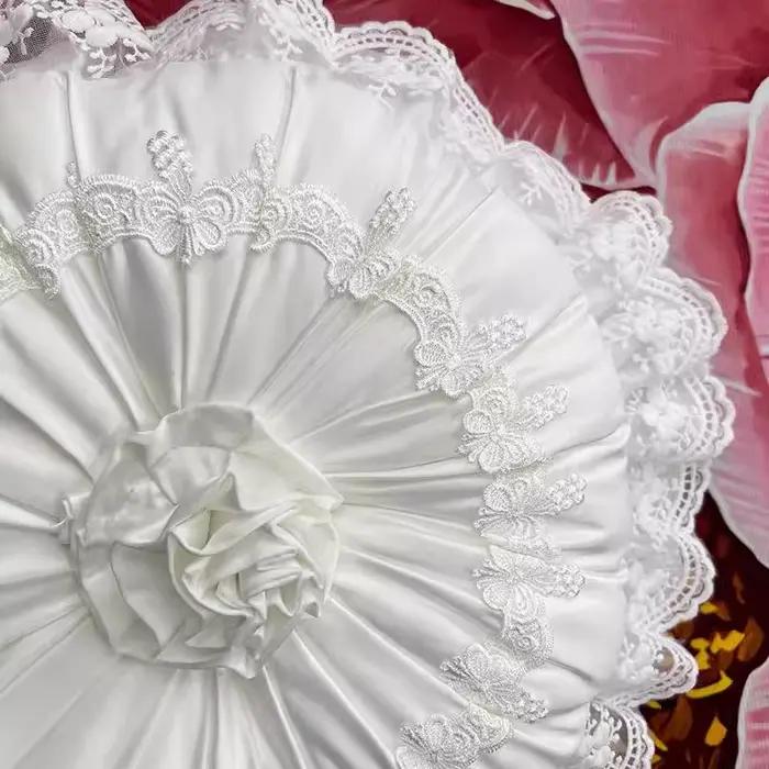 Oreiller rond français romantique