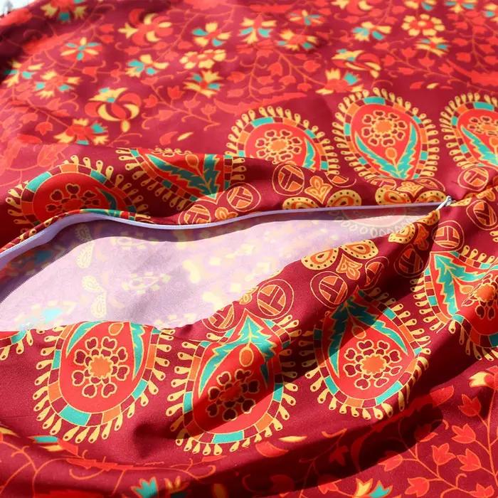 Taie d'oreiller à motif rond de 80CM