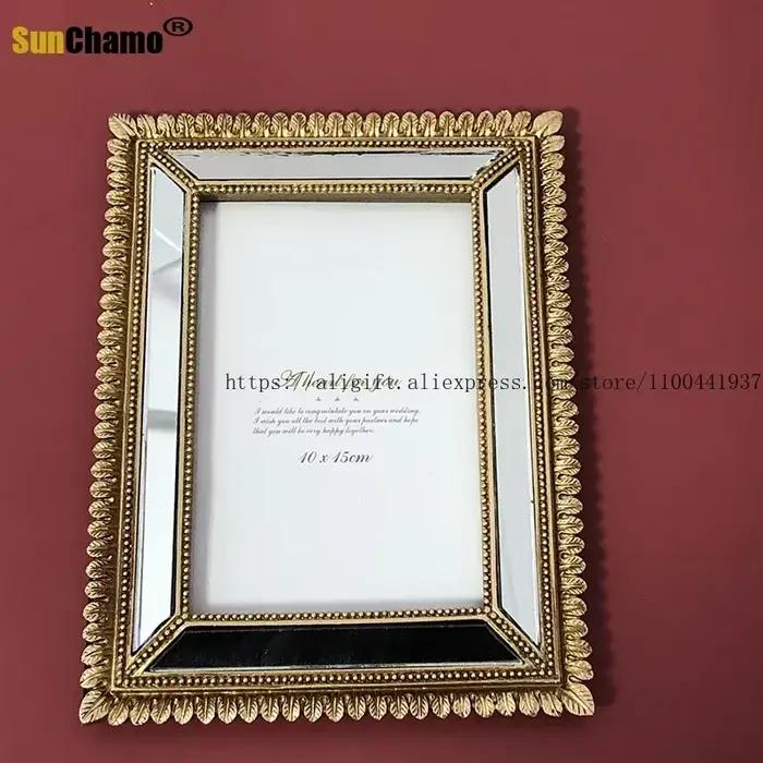 Cadre Photo en verre miroir