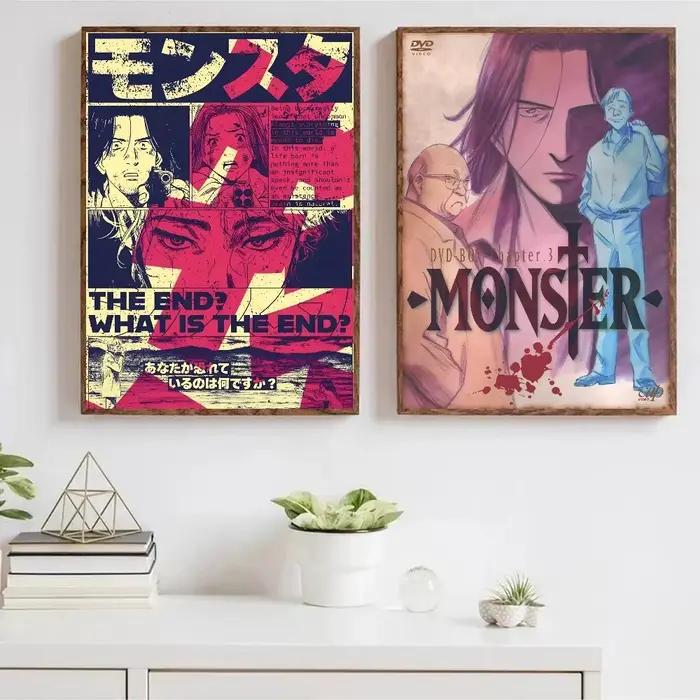 Monster Anime – Art mural rétro classique