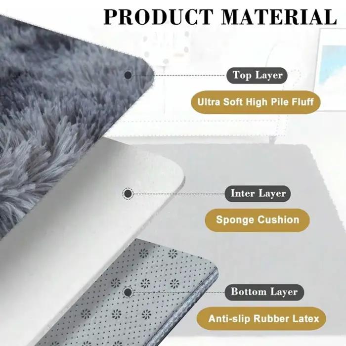 Tapis de grande surface pour salon