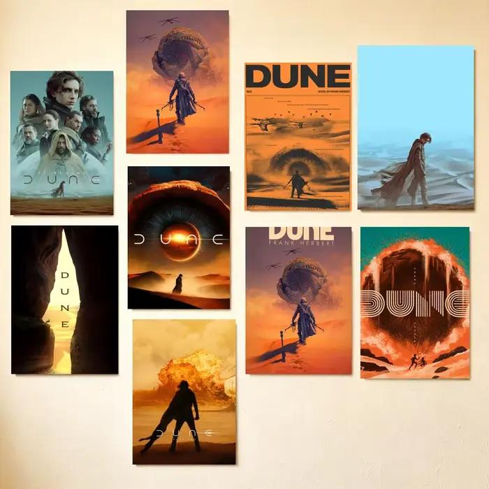 Affiche artistique D-Dune C-Classic pour maison salon chambre à coucher bar décoration esthétique tendance PVC moderne