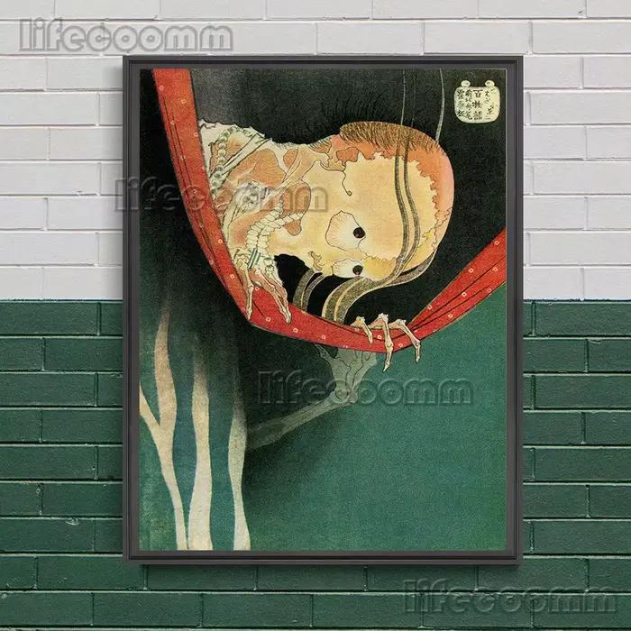 Peinture sur toile d'art mural vintage sans cadre