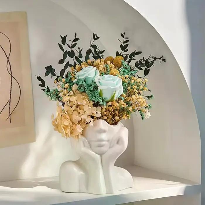 Vase en vinyle de Style nordique Ins