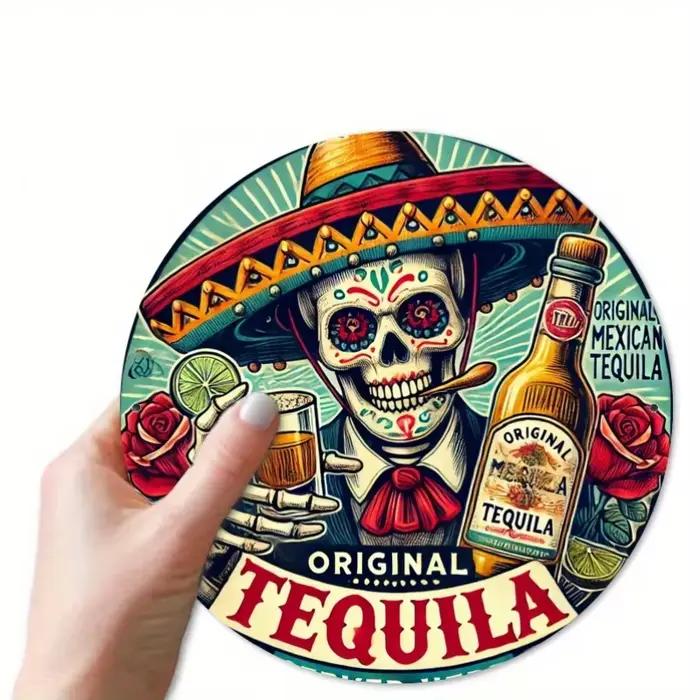 [1 logo décoratif Tequila] 1 logo décoratif Tequila de style Art déco