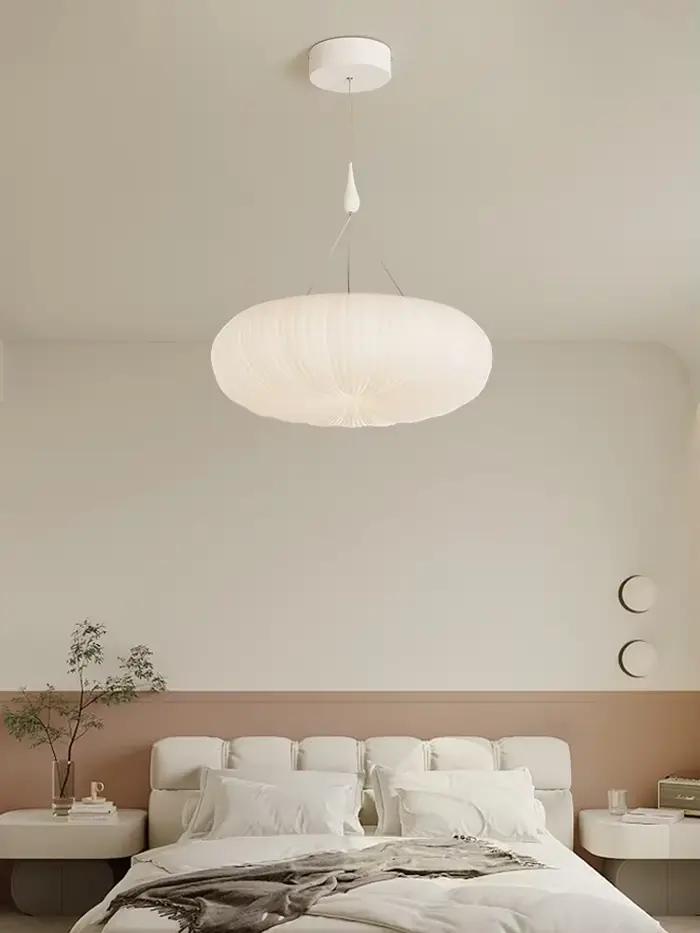 Style crème chambre principale salle à manger étude citrouille enfants créatif moderne et simple plafonnier décoration intérieure