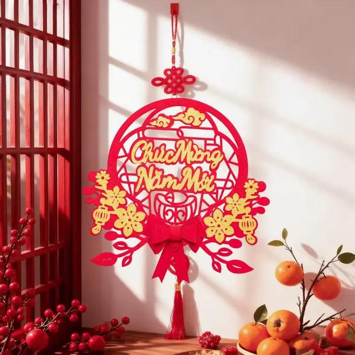 Décor traditionnel du festival du Tet