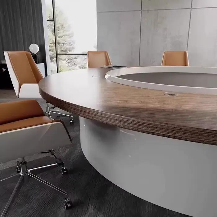Table de conférence ronde