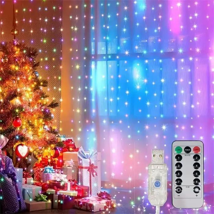 Guirlande lumineuse féerique de noël pour mariage