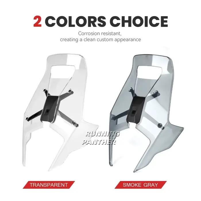 Accessoires de moto pour 390 790 890 ADV Adventure 2019-2022, couvercle déflecteur de pare-brise en acrylique ﻿
