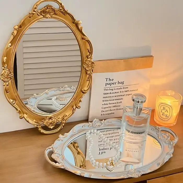 Miroir de maquillage décoratif